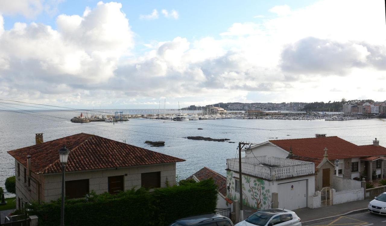 דירות סנשנשו Desconectaengalicia Mantela, Vistas Puerto Deportivo, 20M Playa מראה חיצוני תמונה